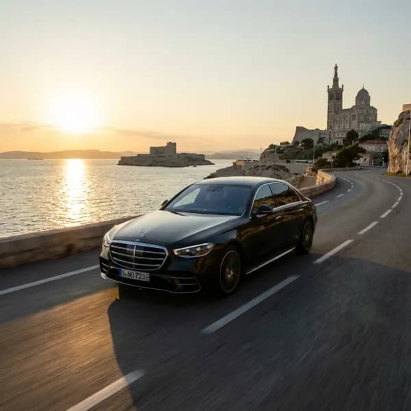 Flotte de véhicules VTC premium Call Me VTC à Marseille - Mercedes, BMW